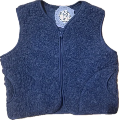 KID STORY Kamizelka Merino Denim