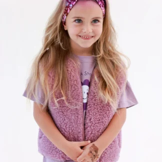 KID STORY Kamizelka Merino Dusty Pink