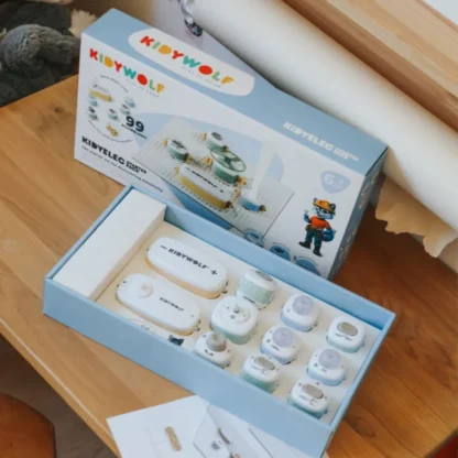 KIDYWOLF Mój pierwszy zestaw do elektryczności (11 elementów) KIDYELEC-STARTER - obrazek 4
