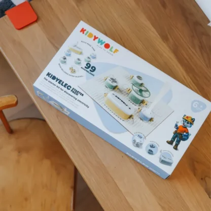 KIDYWOLF Mój pierwszy zestaw do elektryczności (11 elementów) KIDYELEC-STARTER - obrazek 3