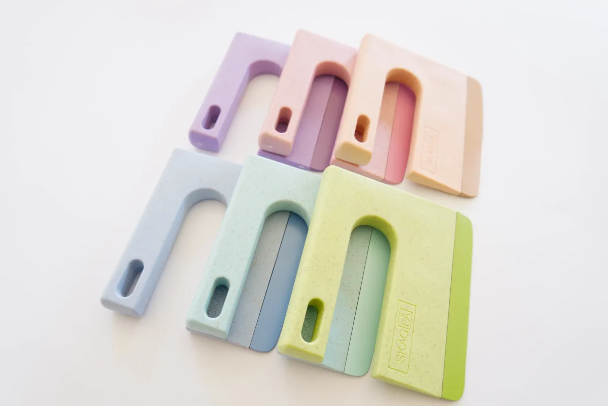 SKAGFA Bezpieczny nóż dla dzieci Niebieski morski Klyv Kids Knife Aqua - obrazek 3