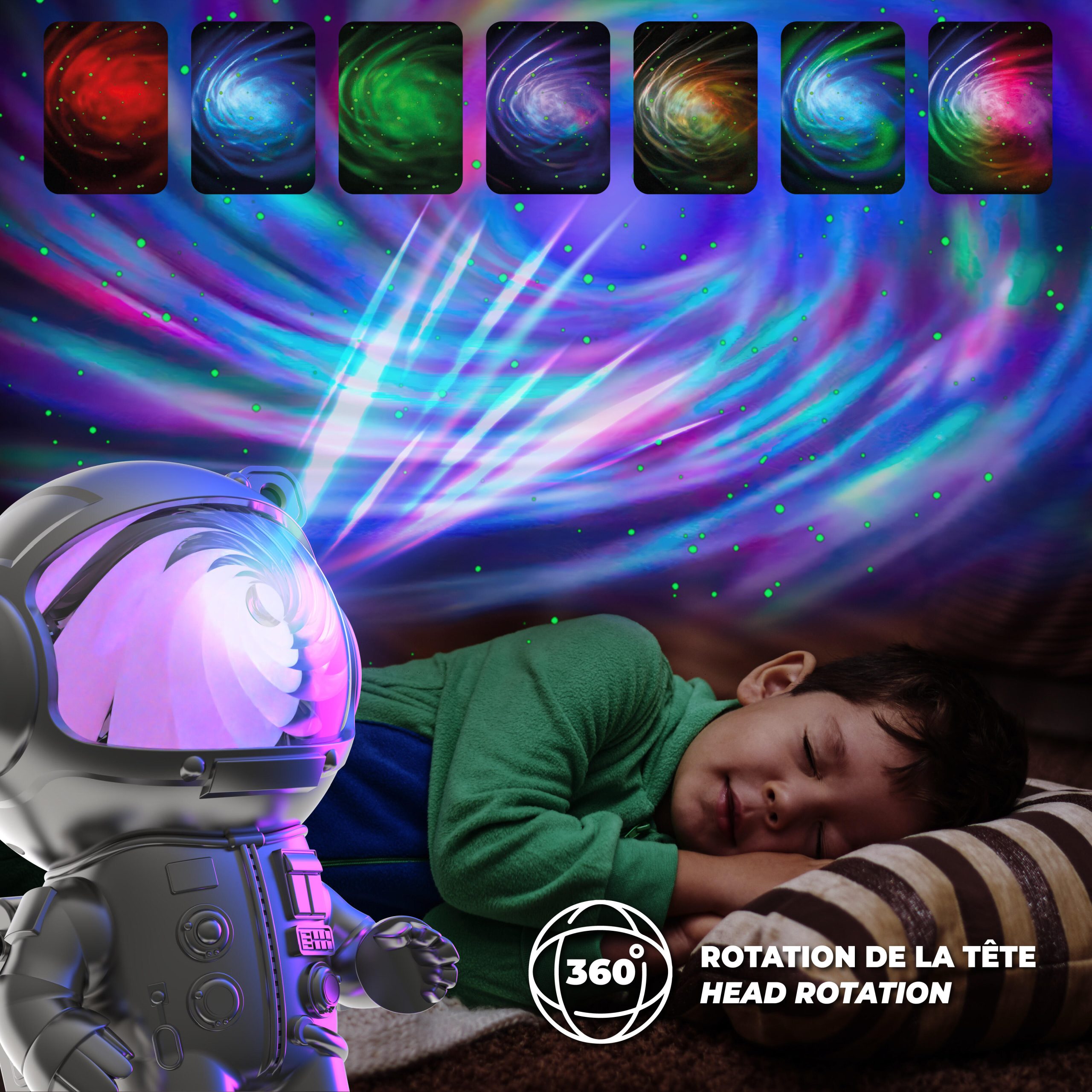 Mobility On Board STELLAR LIGHT SILVER – Projektor Drogi Mlecznej - obrazek 6