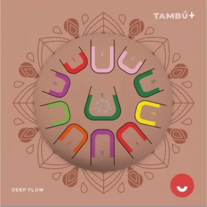 Juegaconmigo Duży bębenek językowy Tambu+ Brzoskwiniowy Deep Flow - obrazek 2