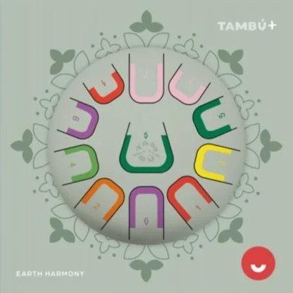 Juegaconmigo Duży bębenek językowy Tambu+ Miętowy Earth Harmony - obrazek 2