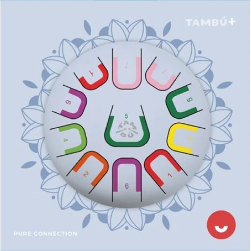 Juegaconmigo Duży bębenek językowy Tambu+ Niebieski Pure Connection - obrazek 2