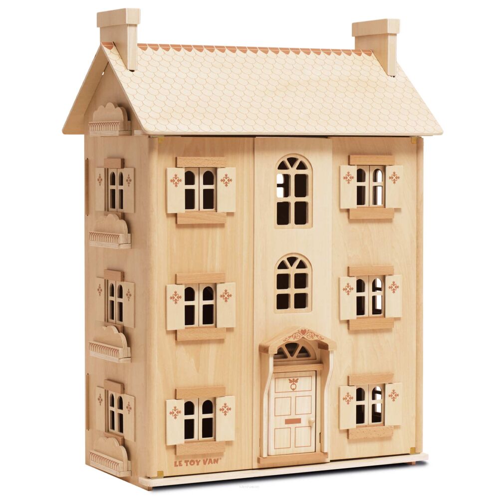 Le Toy Van Naturalny drewniany domek dla lalek