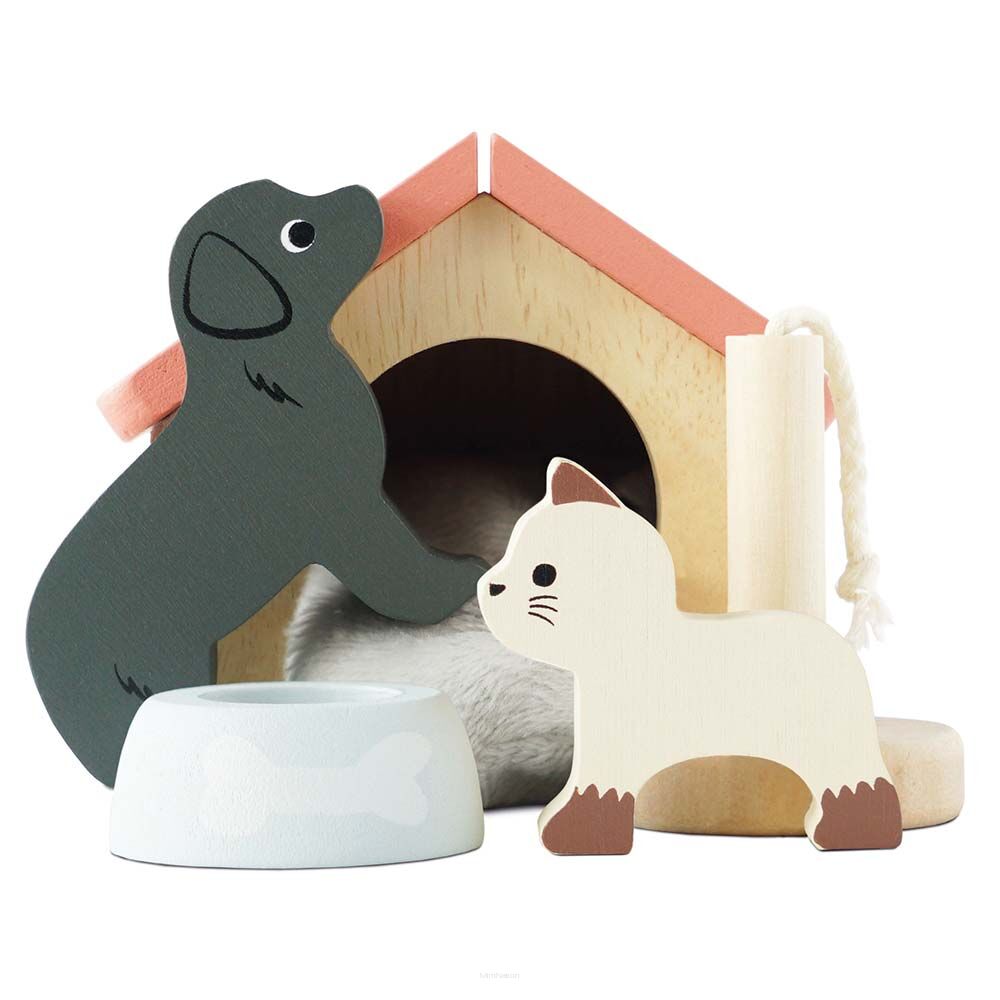 Le Toy Van Drewniane mebelki do domku dla lalek, zwierzątka