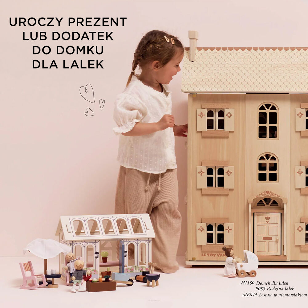 Le Toy Van Drewniana oranżeria, domek dla lalek - obrazek 6