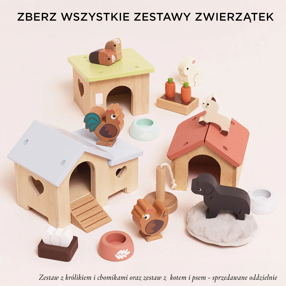 Le Toy Van Drewniany kurnik, mebelki do domku dla lalek - obrazek 6