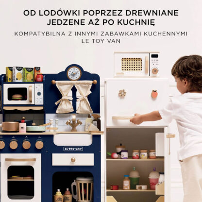 Le Toy Van Drewniana kuchenka mikrofalowa dla dzieci - obrazek 6