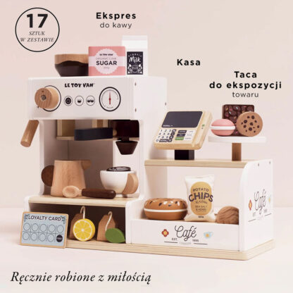 Le Toy Van Drewniana kawiarnia dla dzieci - obrazek 2