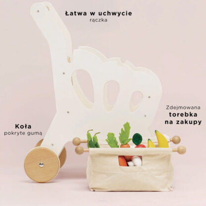 Le Toy Van Drewniany wózek na zakupy - obrazek 2