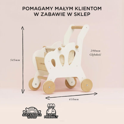Le Toy Van Drewniany wózek na zakupy - obrazek 5
