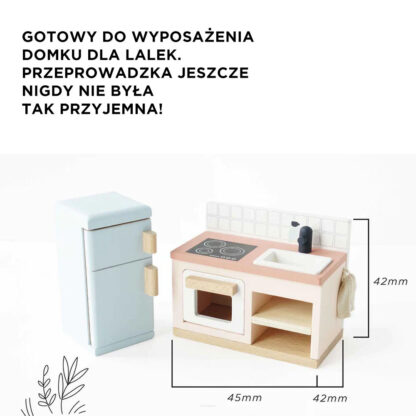 Le Toy Van Drewniane mebelki do domku dla lalek duży zestaw - obrazek 9