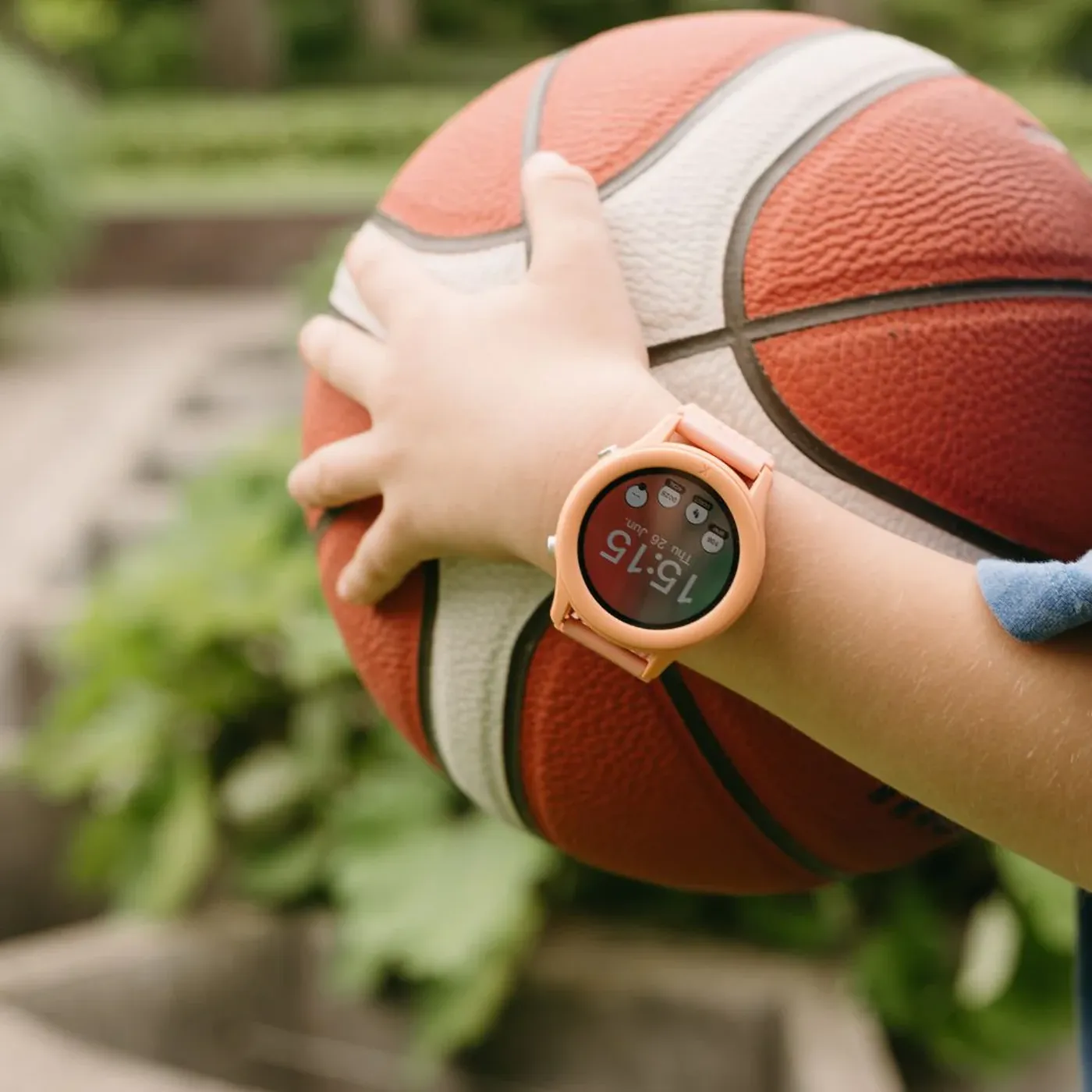 Kidywolf Smartwatch K-Watch koralowy - obrazek 7