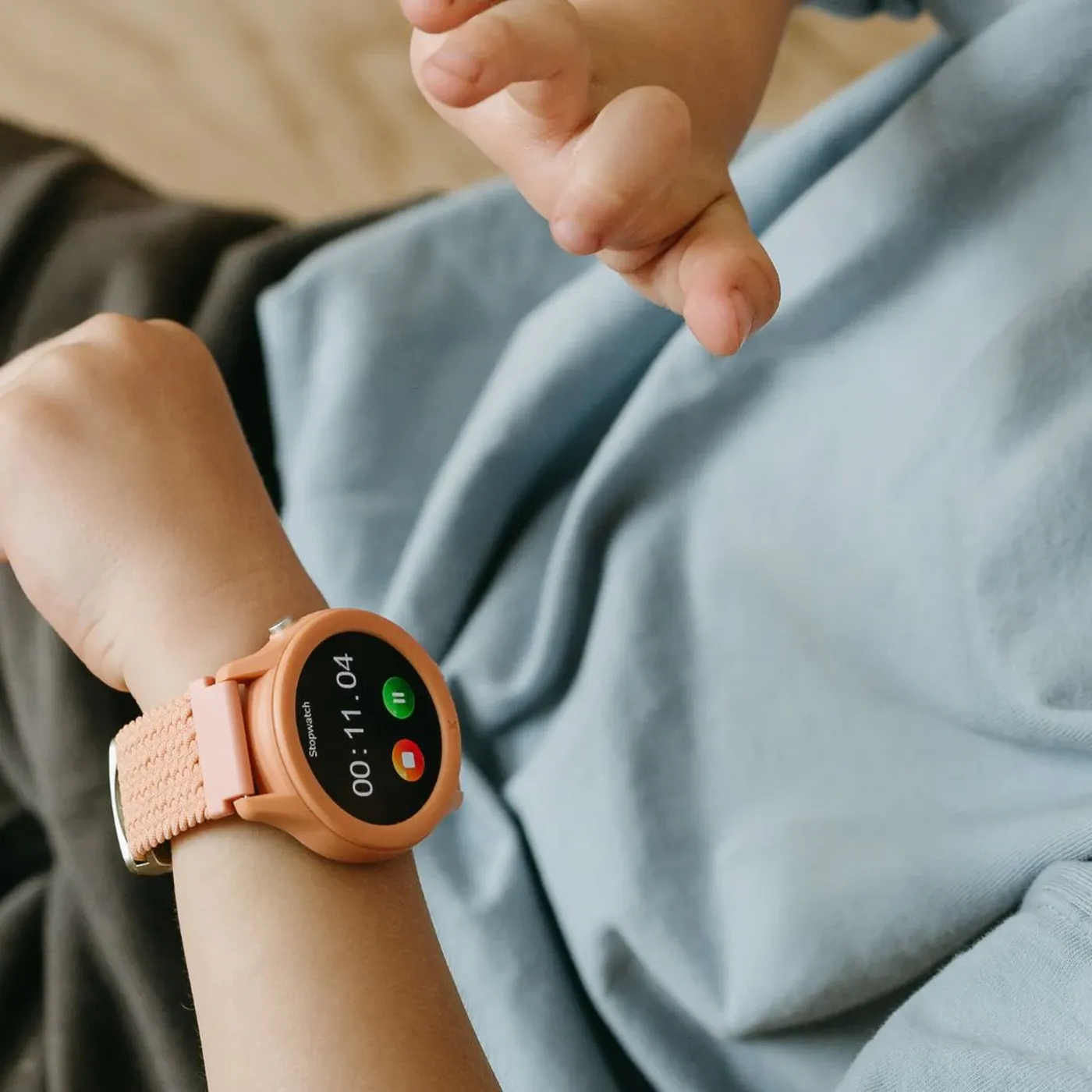Kidywolf Smartwatch K-Watch koralowy - obrazek 6