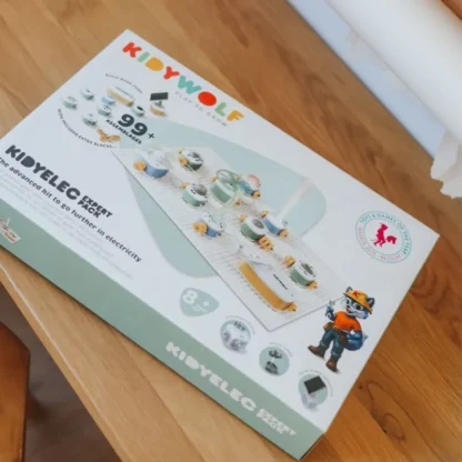 KIDYWOLF Mój pierwszy zestaw do elektryczności (18 elementów) KIDYELEC-EXPERT - obrazek 3
