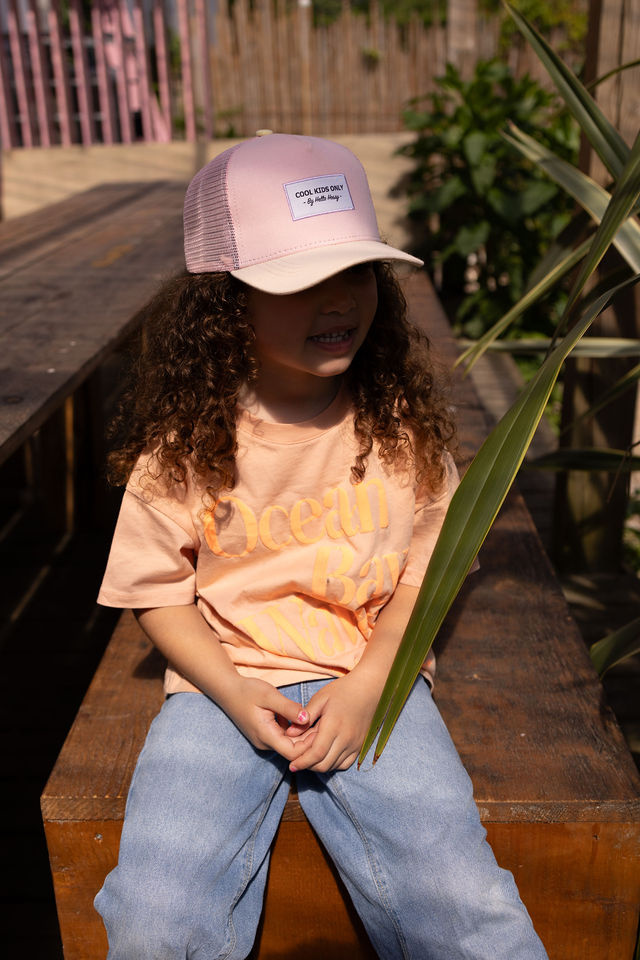Hello Hossy Czapka z daszkiem Mini Powder Pink - obrazek 10