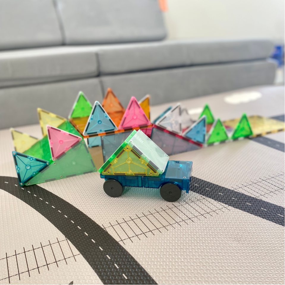 MAGNA-TILES® Klocki Magnetyczne Grand Prix 50 elementów - obrazek 5