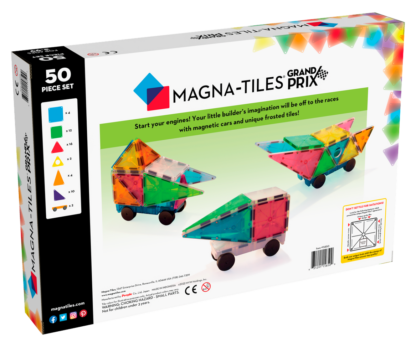 MAGNA-TILES® Klocki Magnetyczne Grand Prix 50 elementów - obrazek 2
