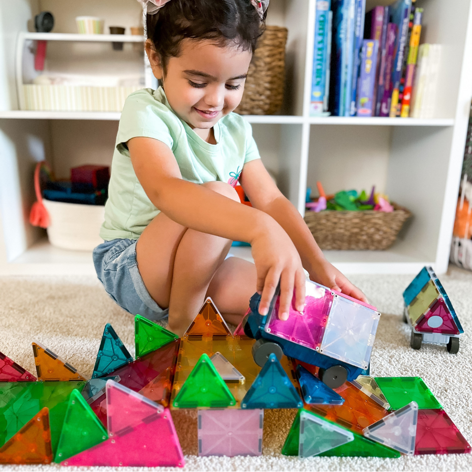 MAGNA-TILES® Klocki Magnetyczne Grand Prix 50 elementów - obrazek 4