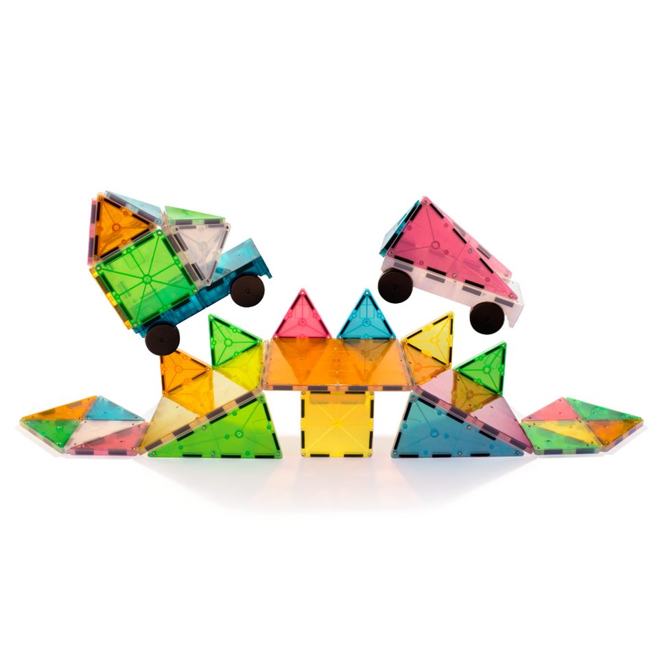 MAGNA-TILES® Klocki Magnetyczne Grand Prix 50 elementów - obrazek 3