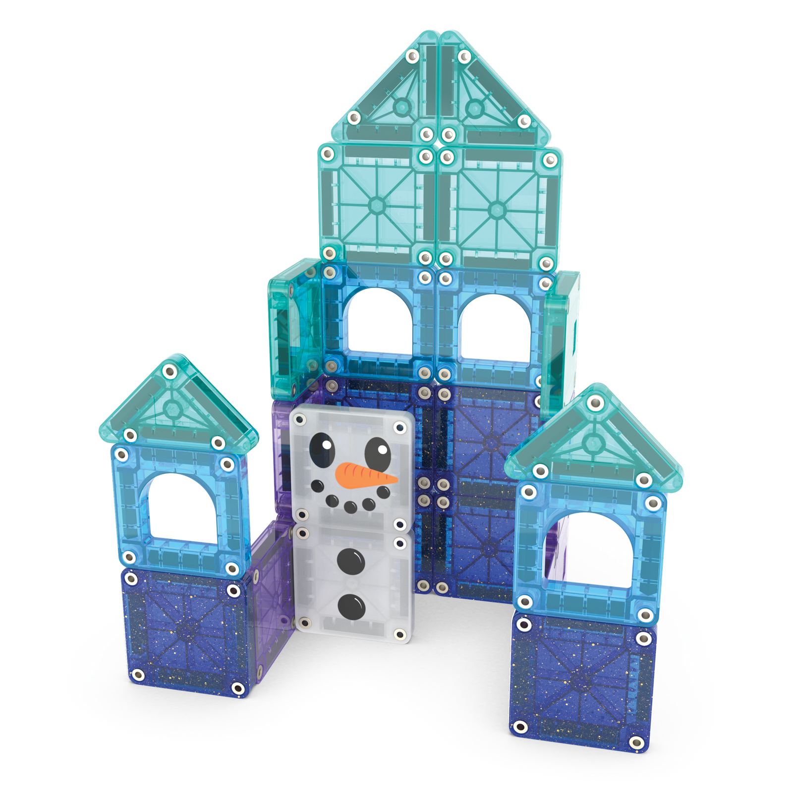 MAGNA-TILES® Klocki Magnetyczne Travel Winter Wonder 26 elementów - obrazek 3