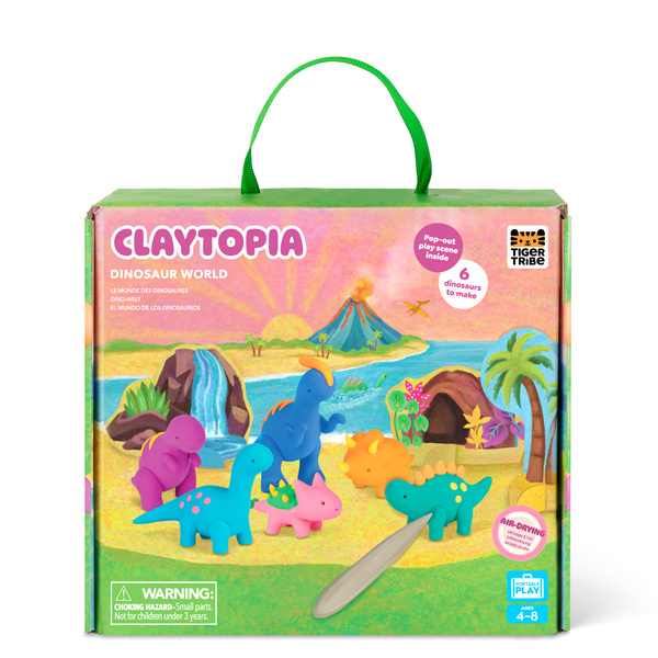 Tiger Tribe Plastyczna Przygoda: Dinozaury - obrazek 2