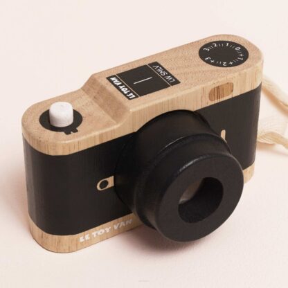 Le Toy Van Drewniany aparat fotograficzny retro z kalejdoskopem - obrazek 4