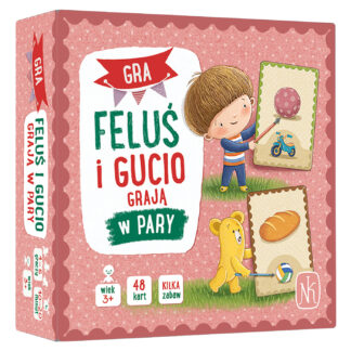 Nasza Księgarnia Gra Feluś i Gucio grają w pary