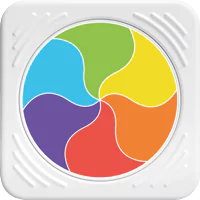 Fat Brain Toys PlayTab Sensoryczny Kwadrat. Tęczowe Kółeczko