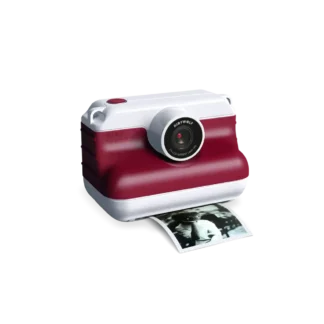 Kidywolf Aparat z drukarką dla dzieci K-PRINT - RED