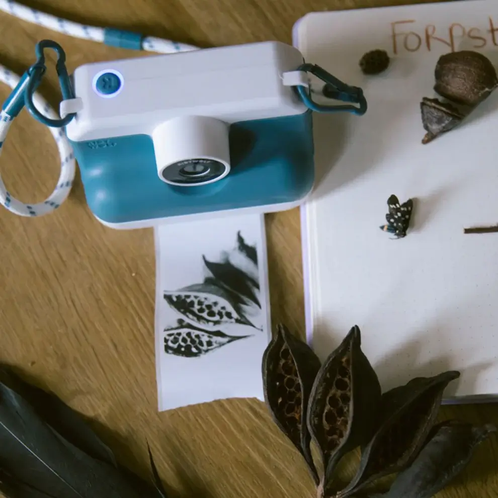 Kidywolf Aparat z drukarką dla dzieci K-PRINT - BLUE - obrazek 6