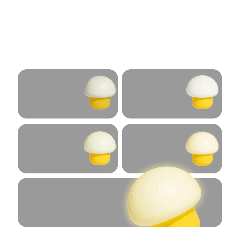 Mideer Lampka nocna – magiczny grzybek - obrazek 2