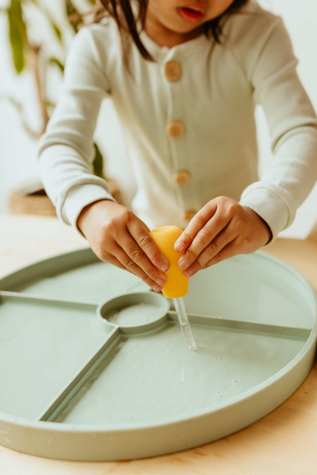 Jellystone Tacka sensoryczna Play Tray Sage 2w1 Zielona - obrazek 4