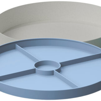 Jellystone Tacka sensoryczna Play Tray Sage 2w1 Niebieska