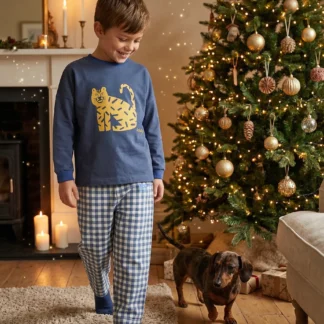 KID STORY Longsleeve z bawełny organicznej Amber Roar