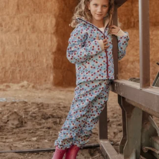 KID STORY Spodnie termiczne Space Cherry