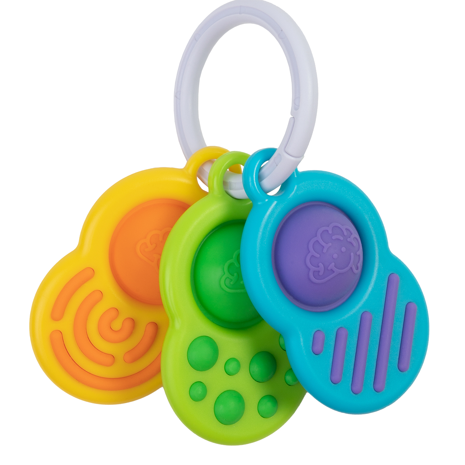 Fat Brain Toys Sensoryczne Bąbelki Dimpl na zawieszce