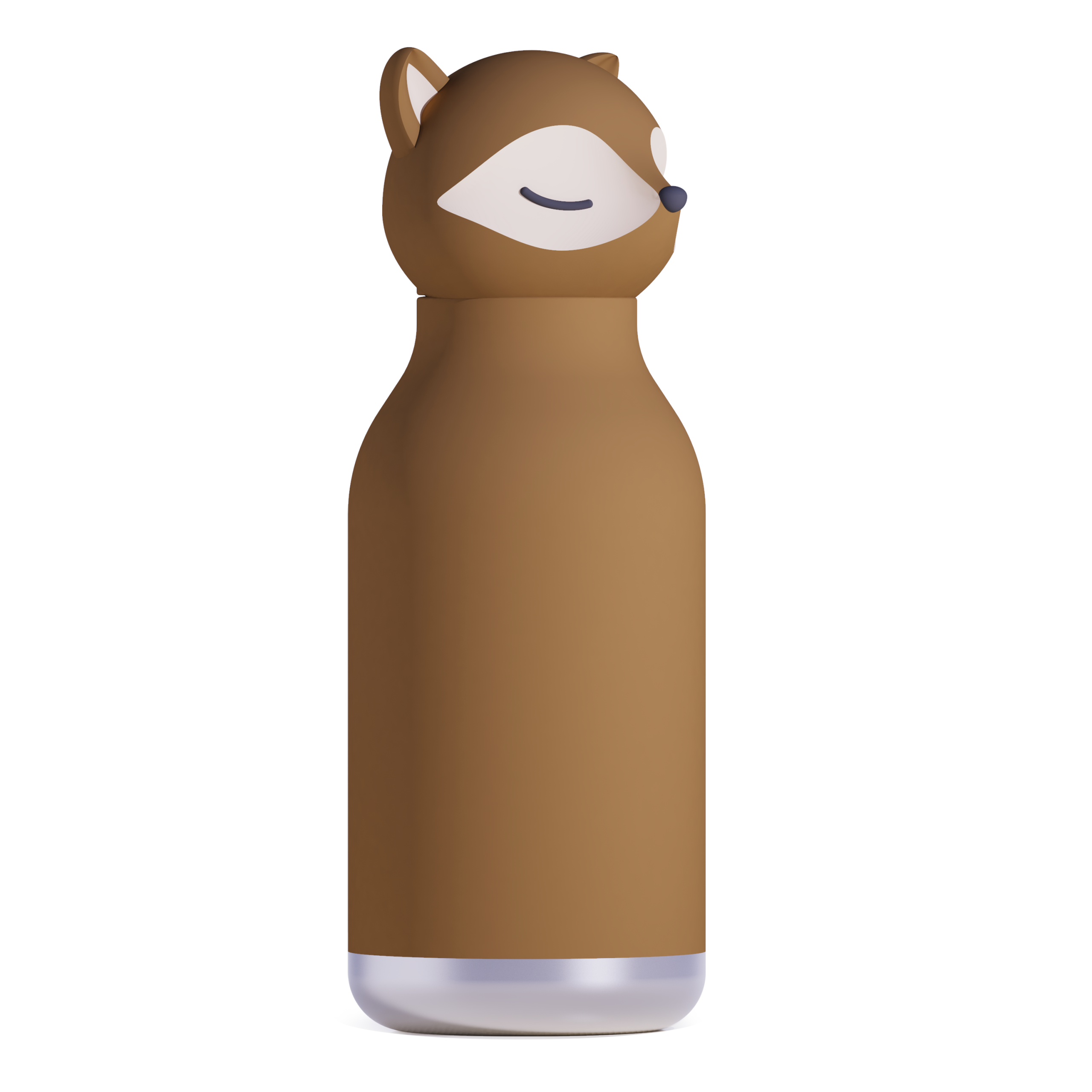 Asobu Butelka termiczna ze słomką Bestie – Lis 460 ml - obrazek 2
