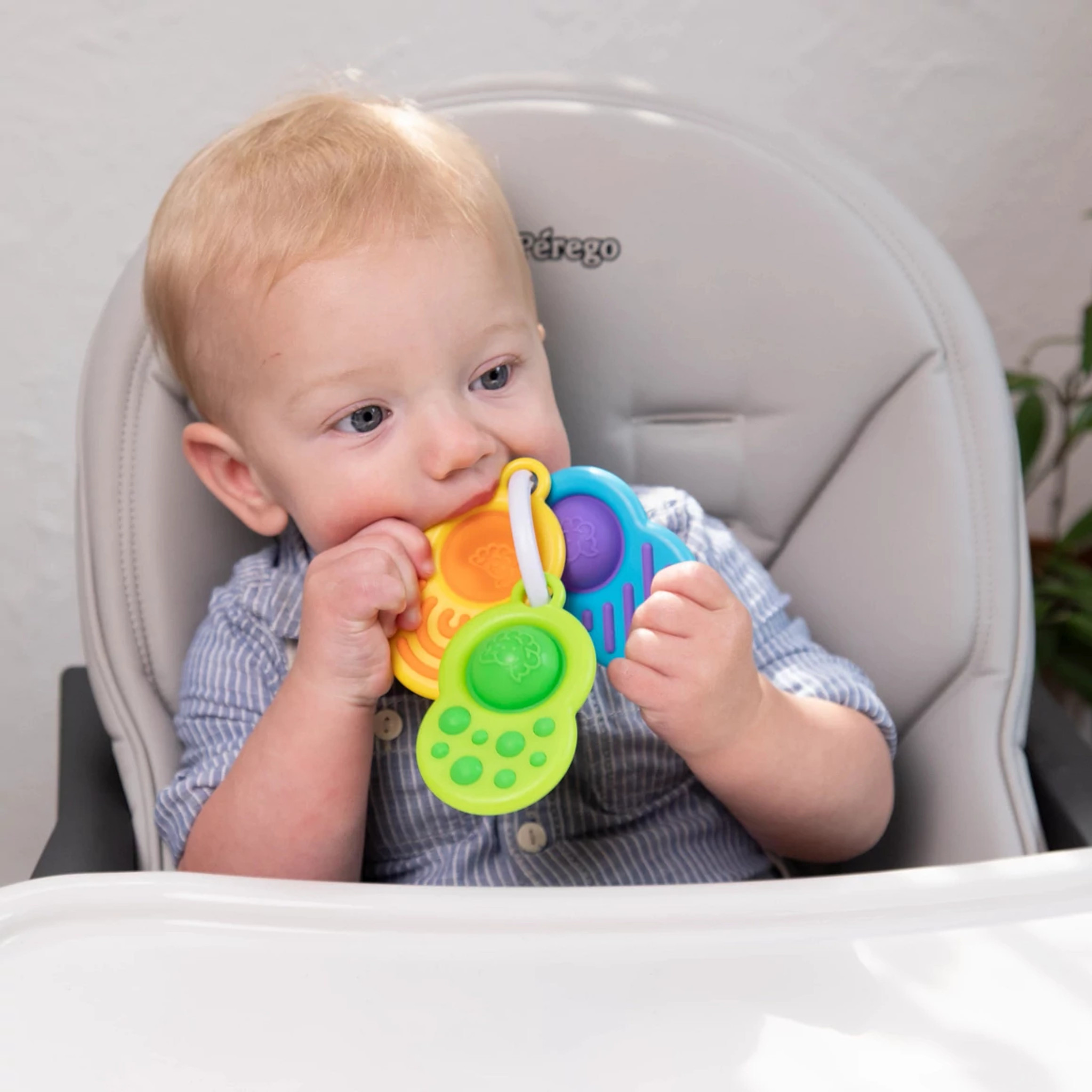 Fat Brain Toys Sensoryczne Bąbelki Dimpl na zawieszce - obrazek 6