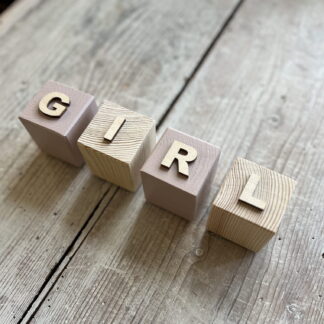 Drewniakowa Drewniane klocki GIRL