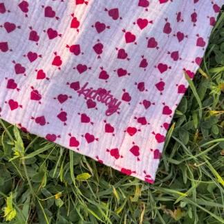 KID STORY Koc/Otulacz muślinowy Sweet Heart