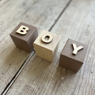 Drewniakowa Drewniane klocki BOY