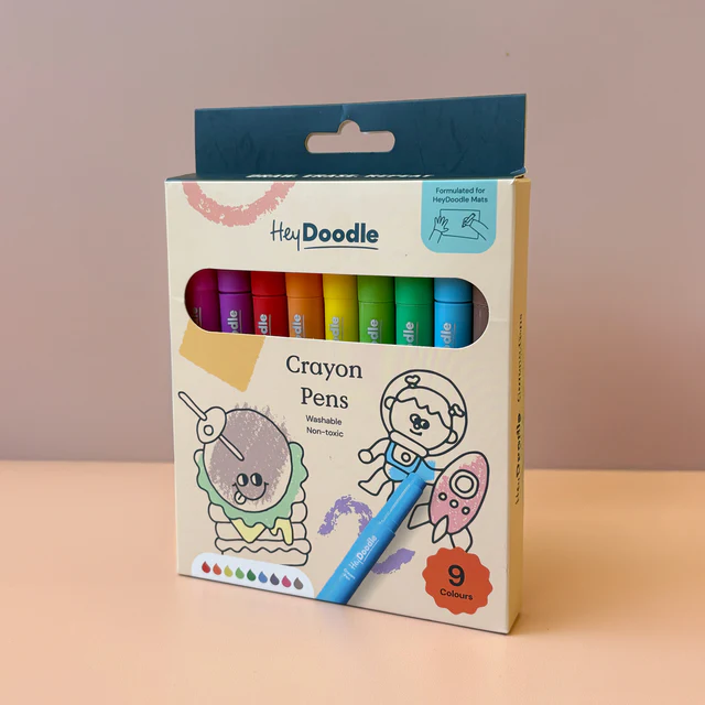 HeyDoodle Kredki do Silikonowej Maty - obrazek 2