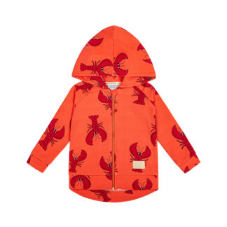 Dear Sophie Homar czerwony Bluza z kapturem