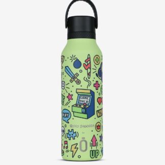 Runbott Butelka termiczna Mii 600 ml - retro gamer sharp zielona