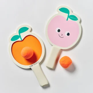 Sunny Life Dziecięce rakietki plażowe na rzep – Poppy the Peach