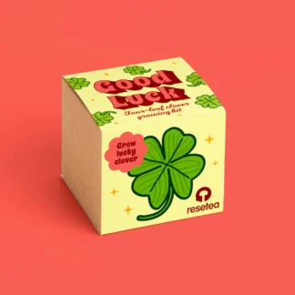 Resetea Good Luck – zestaw do uprawy czterolistnej koniczyny