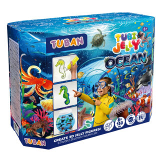 TUBAN Zestaw Tubi Jelly 8 kolorów + duże akwarium Ocean